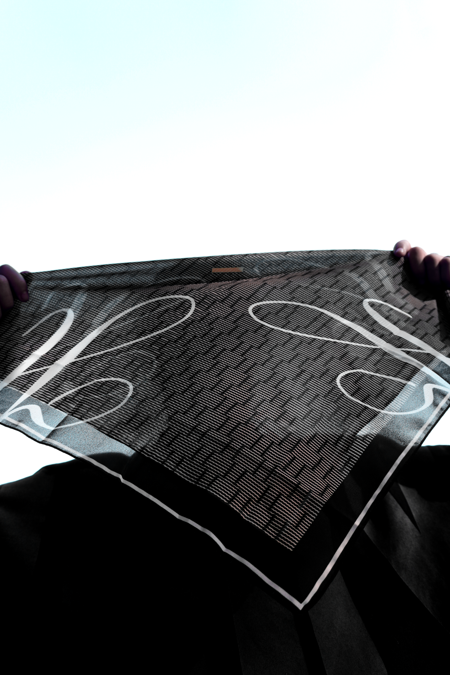 HOLY PEARL CHIFFON BANDANA