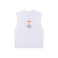 Jesus is Alive Knicks in Five Raw Edge Cotton Tank Top