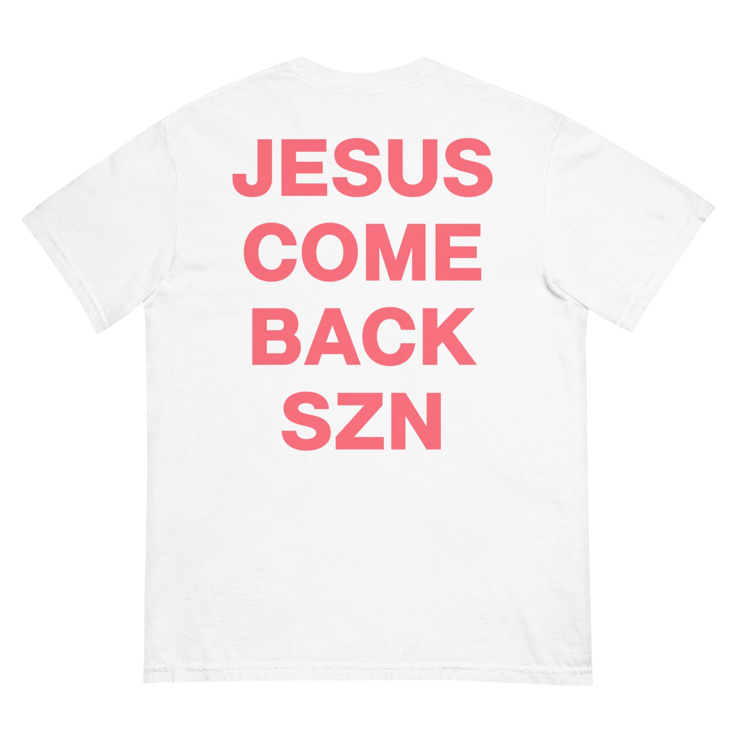 JESUS COMEBACK SZN WHITE RED